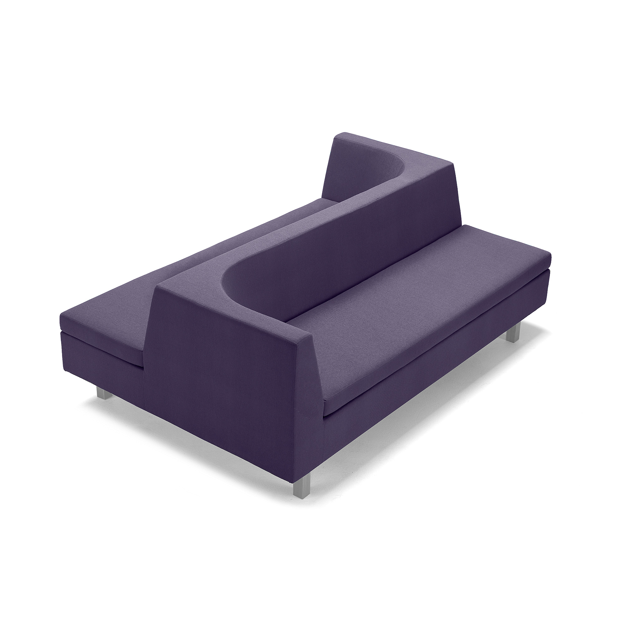 Bliv sammenfiltret sandsynligt Udsæt Grande Z-sofa EDGE, stof Repetto gråblå | AJ Produkter